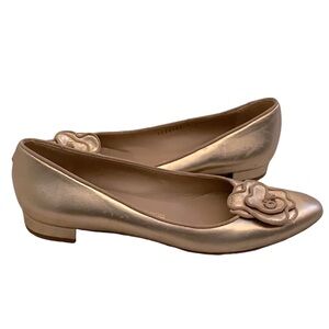 Salvatore Ferragamo Leather Flats